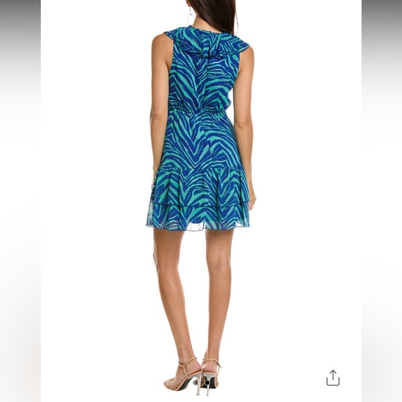 Sam Edelman Blue and Green Mini Dress - Picture 2 of 2